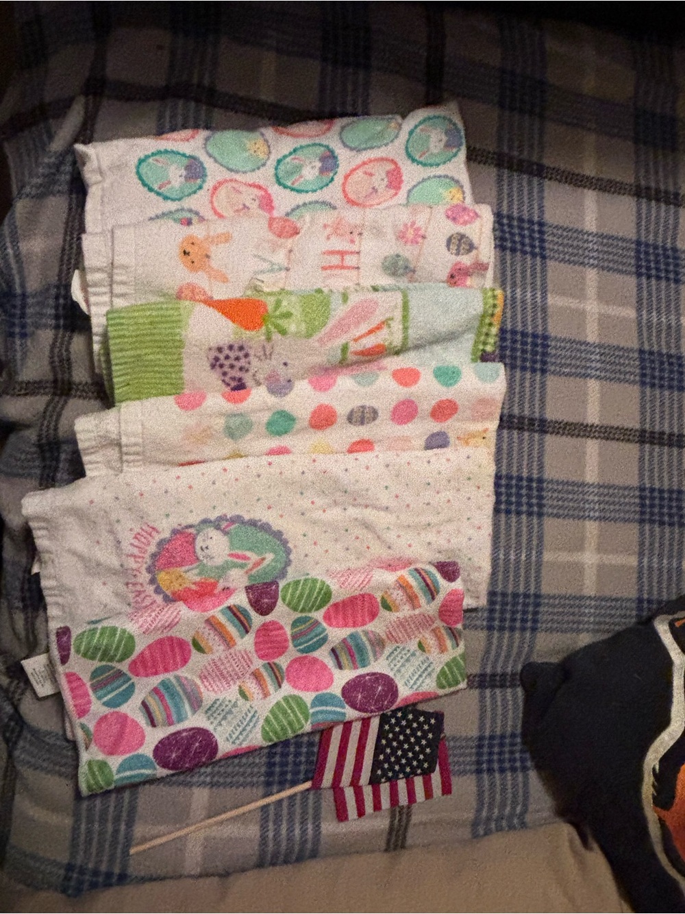 Kitchen towels with a Easter theme